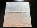 Homemade Vintage Baby Blanket Quilt