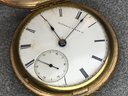 Antique J T Ryerson / National Watch Co. Pocket Watch -hunter Case Needs Full Restoration - Gold Plated
