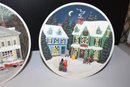 Rhodes Studio 3D Light-Up Decorative Plates, Norman Rockwell Collection