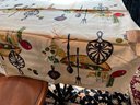 New Old Stock Woodstock Colorama Prints Tablecloth, Salad Theme Print