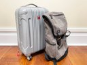 A Backpack By Field & Co. Hudson, And A Rolling Suitcase