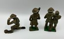 Antique Iron US Doughboy  Infantry Soldiers ~ 1930s ~