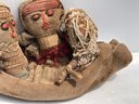 Antique Peruvian Chancay Textile Burial Doll- VERY Early Possibly Incan