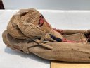 The 2nd Of 2 Antique Peruvian CHANCAY Textile BURIAL DOLLS- Very Early Possibly Incan