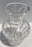 Vintage WATERFORD 'sheriden' Pattern Crystal Vase