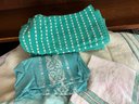 Teal Tablecloth Grouping
