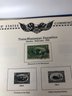 US Stamp Collection Blue Binder Antique And Vintage Stamps Included