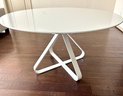 White Italian Dining Table By Moroso