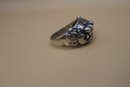 925 Sterling Gargoyle Ring Size 11