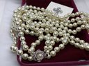 Massive Vintage Camrose & Kross Multi-strand Pearl Necklace- Jackie Kennedy Collection