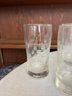 Assortment Of Vintage Etched Glass Barware