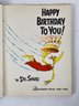 Dr Seuss 'happy Birthday To You' Book