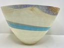 Murano Vintage Art Glass Bowl, Italy Purchased At Barney's New York