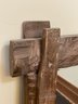 A Rustic Wood Mirror By Uttermost