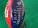 Danbury Mint Giants Commemorative Superbowl Trophy Football