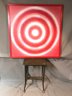 (10)This Painting Is Composed With Acrylic Latex Framed With Native Poplar Wood Measures 42 By 42'