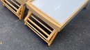 Three Folding Convertible Flip Top Wooden Bed Trays