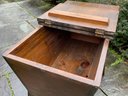 A 19th Century Pine Lidded Dough Box