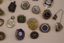 Pin And Tie Tac Lot - Enamel, Gold Filled And More