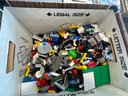 A HUGE BOX OF LEGOS