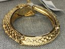 Stunning Ladies $495 ROBERTO CAVALLI Gold Snake Wrap Watch - BRAND NEW - Swiss Made - Box - Booklet - Tags