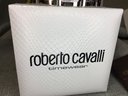 Fabulous Brand New $450 ROBERTO CAVALLI Etched Cuff Watch - Mother Of Pearl Dial - Swiss Made - Amazing Watch