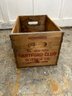 Hartford Club Beverage Co. Vintage Wooden Crate