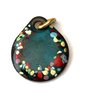 Lot Of 5 Copper Jewelry Items: Heart Pin, Bracelet, Oval Pin, Leaf Pin, Enameled Pendant