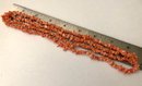 Coral Chips Bead Necklace