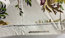 Brunschwig & Fils FABRIC: 'Le Lac' Extra Large Pattern Print, Five Colors, Linen, France: Three Cut Sections