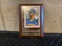 Ken Griffey Jr. Baseball Card Plaque