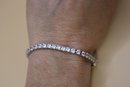 925 Sterling With Cubic Zirconia Bracelet