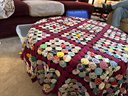 Handmade Quilt -  Great Back Story