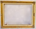 Beautiful Ornate Gilt Frame With White Inside Boarder Marked On Back 18x24