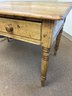 Vintage Pine Drop Leaf Table-Desk-Console