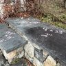 Over 65' Of 2' Of Blue Stone Slabs -  Amazing