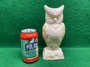 Vintage Irish Belleek Great Horned Owl Vase. 8 1/4' Tall. In Perfect Condition.
