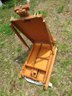 Portable French Style  Artist Easel Wood Travel Stand Up