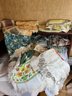 Huge Lot Of Round Tablecloths