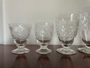 Vintage Silver City Glass Company Crystal Stemware, Walton Pattern - 62 Pieces