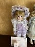 Trio Of Vintage Dolls With Certificates, Boxes