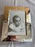 New Old Stock Silverplate Baby Photo Frame, Lord & Taylor