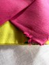 Vintage Pink & Green Tablecloth & 6 Napkins