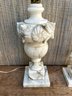 Vintage Neo Classical Style Marble Lamps