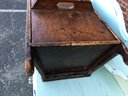 Very Interesting Antique Small Scale Dough Box With Lid - All Pine - Bought YEARS Ago At Auction In Vermont