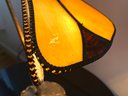 Gorgeous Stained Glass Tulip Lamp Vintage