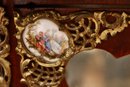 19th Century Italian Rococo Bombe Style Curio Cabinet Retail $2500