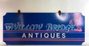 Double Sided Antique Trade Sign - Willow Bridge Antiques