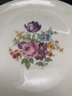 Vintage Paden City Pottery Floral Plate 9 5/8'
