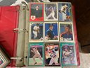 3 Binders Full Of Vintage Baseball Cards ~ 2 Autographed Pictures Hank Bauer & Ed Lopat ~ Lot #8